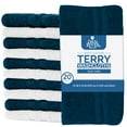 thumbnail image 6 of Dan River Washcloth pack of 20 Assorted Opal Blue and White High-Quality Cotton Multipurpose Wash Rags for&nbsp;Body&nbsp;and&nbsp;Face, 6 of 8
