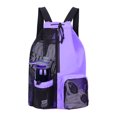 thumbnail image 1 of Primegos Outdoor Swimming Bag Adjustable Drawstring Mesh Backpack with Wet Pocket Lightweight Sports Beach Gym Workout Gear Storage Bag, 1 of 8