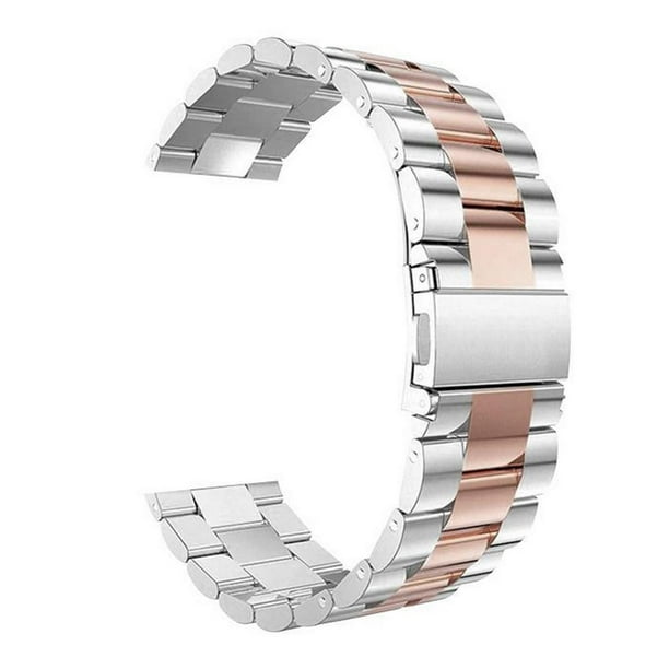 Banda para SmartWatch Económica Executive Progressive Collection 42/44/45mm ML Silver Rose/Plata Rosa S123456SE789 Acero
