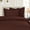 Chocolate, variant on Elegant Comfort 6-Piece STRIPE Sheet Set, Queen, Navy Blue
