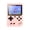pink, variant on 400 Classic Videos in One Pocket-Sized Arcade, Portable Retro Player for On-the-Go Fun, Electronic Gift for Teens & Adults