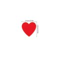 thumbnail image 3 of 6 broches de corazón rojo con forma de corazón, ideales para bodas, San Valentín, aniversarios, fiestas de disfraces, cumpleaños y regalos para hombres., 3 of 7