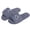 Gray, variant on Risckoth Women's Plush Slide Slippers Butterfly Applique Accent Open Toe Cozy House Shoes