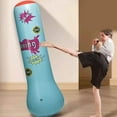 thumbnail image 6 of JZROCKER Inflatable Boxing Bag Children Kicking Boxing Column Sandbag Children Boxing Punching Kicking Toy Youth Fitness Equipmen, 6 of 10