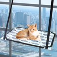 thumbnail image 3 of Hamaca para ventana de gato Ventosas colgantes Ahorro de espacio Seguridad Cómoda ventosa para percha para de interior Mascotas que - Pescado sola capa Pescado de una sola capa Colco Hamaca colgante de gato, 3 of 7