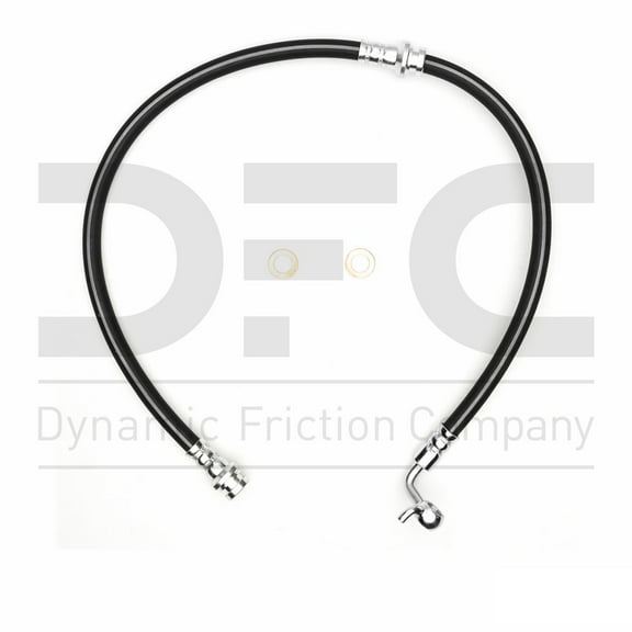 Rear Right Dynamic Friction Company Brake Line Hose 350-67163 For 2005-2021 Nissan Frontier, 2009-2012 Suzuki Equator