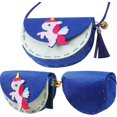 thumbnail image 1 of kit De Couture Pour Enfants (licorne Bleu Marine), Kit De Bricolage Pour Petites Filles, Kit De Bricolage Licorne Non Tiss Avec Fil, Aiguille Et A, 1 of 5