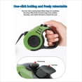 thumbnail image 6 of AONYIYI Dog Harness and Leash Set,Saddle style Harness,Automatic Retractable Leash,Yellow and Green,L, 6 of 8
