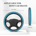 thumbnail image 3 of Fotbe Sea Turtle Funda para Volante Universal de 15 pulgadas, Accesorios para Auto para Hombre y Mujer, Protector de Volante Cómodo para SUV y Sedán, 3 of 6