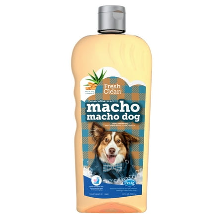 UPC: 0020279224679 | PetAg Fresh n Clean Macho Macho Masculine Dog Shampoo – 18 Fl Oz