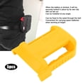 thumbnail image 4 of Battery Fixing Bracket, Freely Install Securely Locked Slot Fixing Sturdy Battery Storage Rack  For 18-60V Batteries Yellow, 4 of 8