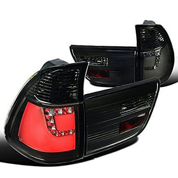 BMW E53 X5 Smoke Lens LED Rear Brake Lamps Tail Lights Left Right