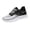 White, variant on Shoes For Men Running Sneakers Two Tone Gradient Flyknit Lace Up Tennis Sneakers Serrated Flexible Cushion Midsole Breathable Shoes Non Slip Walking Gym Driving Casual Sports Footwear