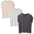 thumbnail image 2 of TODOZO Workout Tops for Women Loose Fit Breathable Lightweight Quick Dry Tennis Running Crew Neck Tee Women's Cotton Crew Neck T Shirt Soft Breathable Everyday Basic Tee Lightweight Casual Shirt, 2 of 9