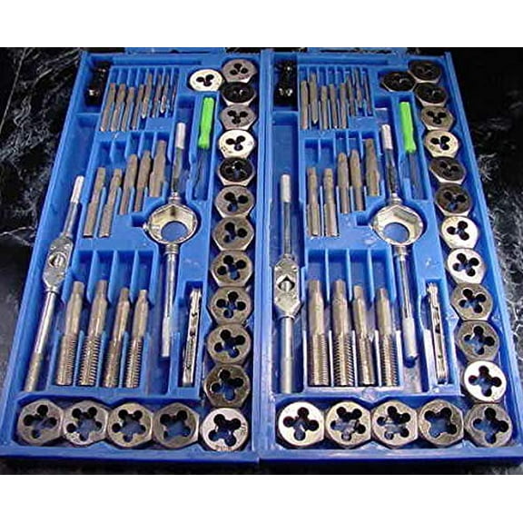 80pc TAP and DIE Tool Set SAE and Metric with CASE