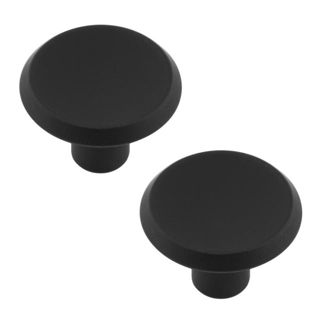 Era Button Knob 2 Pack Matte Black