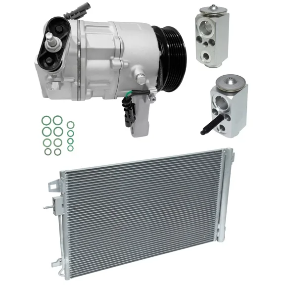 RYC New AC Compressor and Condenser Kit KT AB04A-N