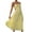 Yellow, variant on Women Y2k Bodycon Long Dress Spaghetti Strap Low Cut Dress Sexy Backless High Split Maxi Dress Clubwear