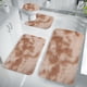 thumbnail image 5 of Uuiauoio Solid Color Bath Mats 4 Set,Bathroom Rugs,Toilet Mats Universal,Soft and Comfortable,Water Absorption,Non-Slip Thick Washable,Easier to Dry(15.7x31.5in,15.7x23.6in,15.7x19.6in,15.7x14.9in), 5 of 7
