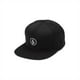 thumbnail image 1 of Gorra de béisbol Volcom Quarter Twill para hombre, negra, 1 of 3
