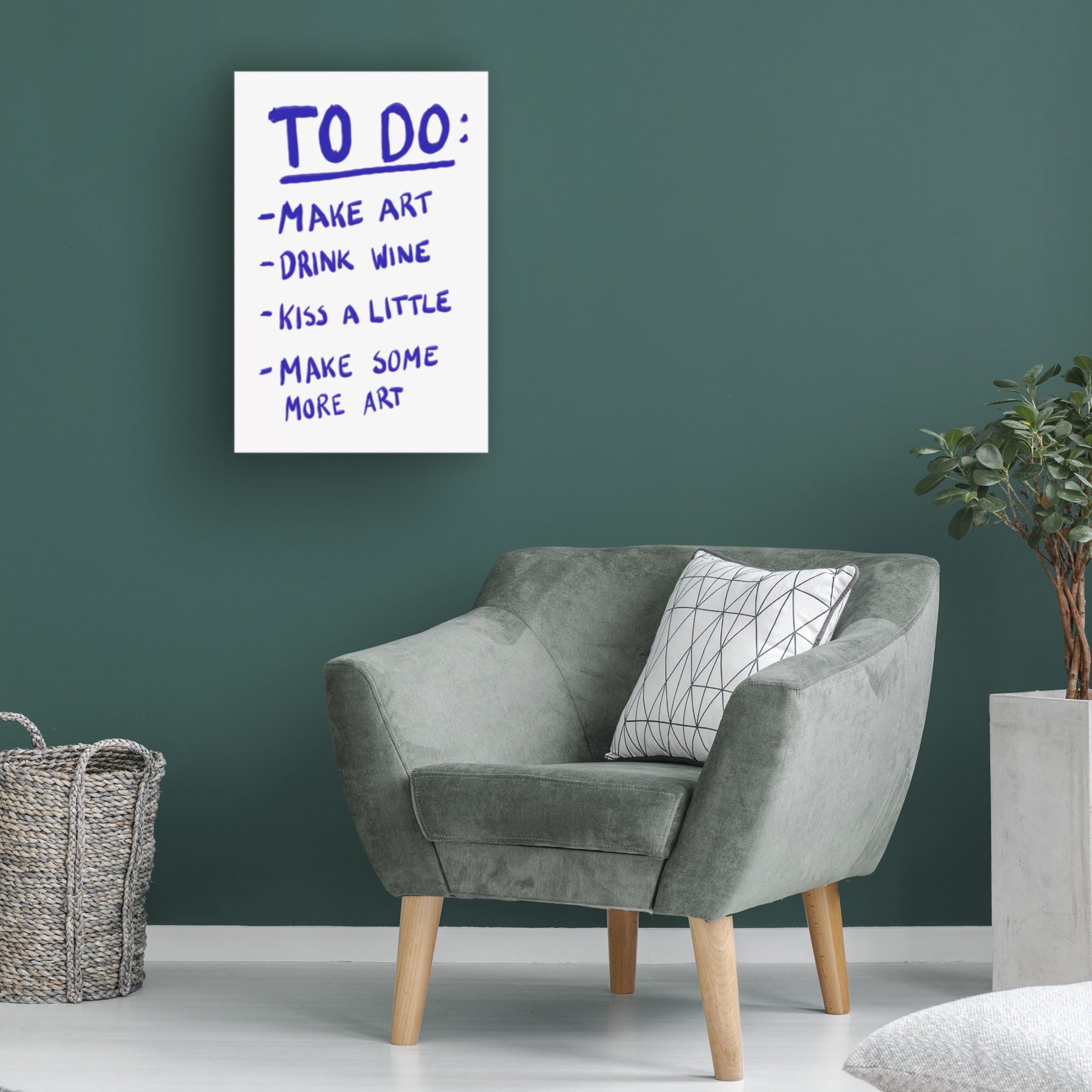 Trademark Fine Art Athene Fritsch To Do Canvas Wall Art
