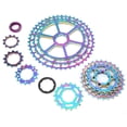 thumbnail image 2 of 10 Vitesse Roue Libre, 11-46T Coloré Roue Libre de Cassette de Vélo Creux pour Vélo de Route, 2 of 8