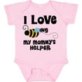 thumbnail image 3 of Inktastic My Mommy's Helper Little Bee Kids Boys or Girls Baby Bodysuit, 3 of 5
