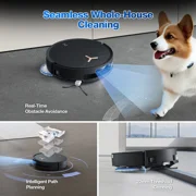 ECOVACS DEEBOT T50 MAX PRO Omni Robot Vacuum and Mop, 18,500Pa Suction, BLAST Airflow Tech, 18mm Auto-Lift
