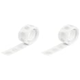 thumbnail image 2 of 100 Pcs Adhesive Dots Clear Glue Points Dots Double Sided Adhesive Removable Double Sided Sticky Dots Multi-Purpose Craft Adhesive Spots For Scrapbook, Card Making & Photo Mounting (1Roll), 2 of 5