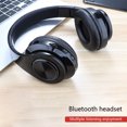 thumbnail image 3 of Bearachild Nuevo B39 Auriculares Bluetooth inalámbricos plegables portátiles LED Luces de respiración coloridas con MIC Soporte Tarjeta TF Cables de audio/vídeo negro, 3 of 6