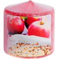thumbnail image 1 of ih casadecor Pilier Parfumé 2,75 Pouces X 3 Pouces (Crumble aux Pommes) - Ensemble de 4, Rouge, FG-56005(4), 1 of 1