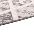 thumbnail image 6 of Unique Loom Arlo Collection Area Rug - Cy (5' 3" Round Gray/Ivory), 6 of 9