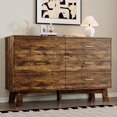 thumbnail image 3 of 6 Drawer Modern Chest of Drawers,Wood  Dresser Closet Storage Organizer, TV Stand for Living Room, 3 of 7