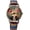 Blue, variant on Creative Multicolor Watch for Women Woven Strap Fashion Rainbow Pattern Women's Watch Boho Hippie Watch Casual Style Wonderful Ladies Gift