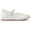 White, variant on CHICVOMEY Women's Retro Mary Jane Flats - Hollow Floral Breathable Walking Shoes for Women with Buckle Strap - Casual Flats Slip-On Ballet Flats for Daily Wear