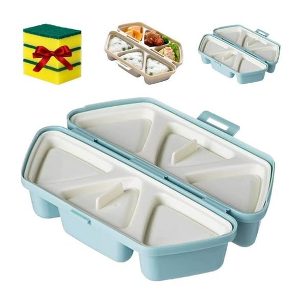 Rice Ball Mold One on One, 6-In-1 Onigiri Mold Rice Ball Maker Set Accent