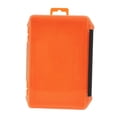 thumbnail image 1 of Caja de aparejos de pesca Colamx naranja con inserto de espuma EVA impermeable portátil gran capacidad, 1 of 8
