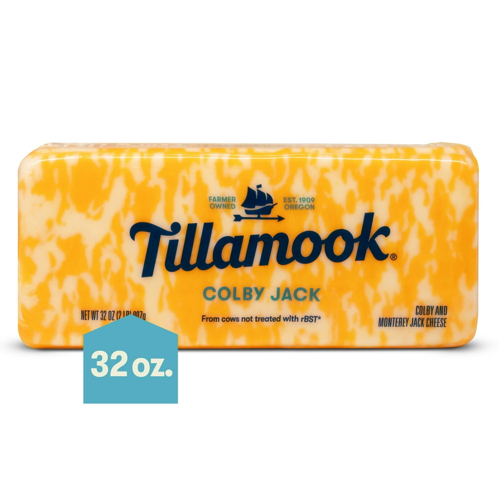 Tillamook Colby Jack Cheese Block, 2 lb