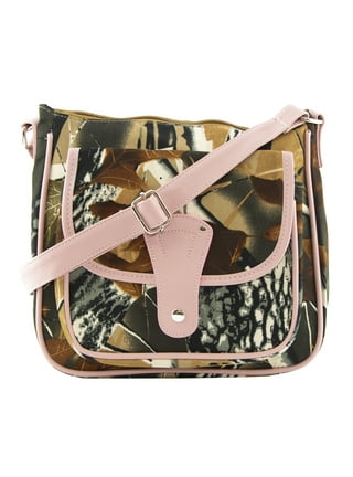 Camo crossbody bag with pink stripe new arrivals