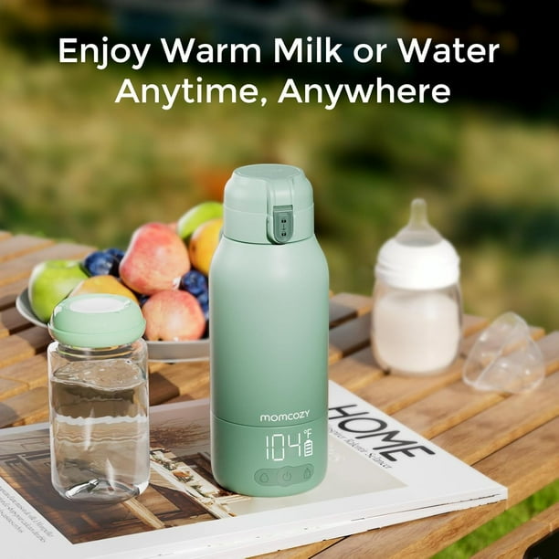 Momcozy Portable Milk Warmer for Travel – Dual Heating Modes for