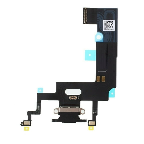 For iPhone XR Replacement Charging Port Flex Black