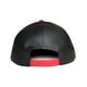 514 - La Cap Guys TCG / Inspired Exclusives PU Noir/rouge Snapback Cap – image 5 sur 5