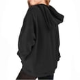 thumbnail image 6 of yardsong Solid Color Hoodies for Girls Kids Boys Cute Basic Hooded Sweatshirt Oversized Long Sleeve Pullover Tops Preppy Hoodie 2026 Black,13-14 Years, 6 of 9