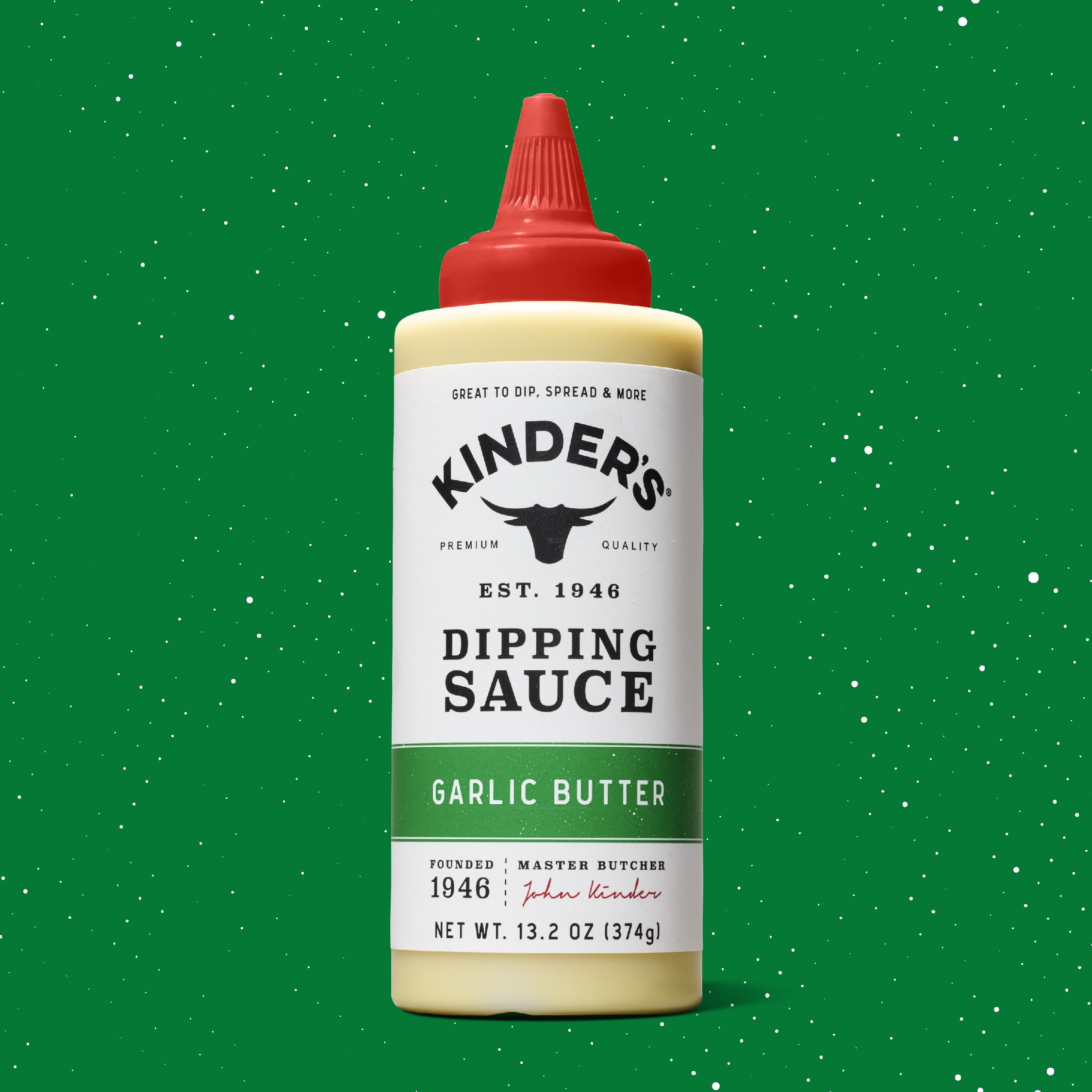 Kinder's Garlic Butter Dipping Sauce, 13.2 oz Squeeze Bottle