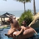 thumbnail image 3 of Tubo inflable para piscina GoFloats Buckin' Bull Party Tube, 3 of 8