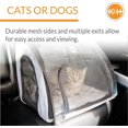 thumbnail image 2 of K&H Travel Safety Gray Carrier Medium, 2 of 7