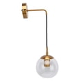 thumbnail image 3 of Lámpara de pared moderna Jadeshay retro LED Con bola de cristal, 3 of 8