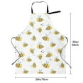 thumbnail image 5 of Lsque Bee Waterproof Apron Chef Aprons for Men Heavy Duty Chemical Work Apron Extra Long Grilling Aprons with Adjustable Bib Apron, 5 of 9