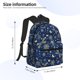 thumbnail image 2 of Easygdp Dark Blue Christmas Mochila Casual para Portátil, Mochila para Escuela, Viajes, Negocios, 2 of 6