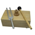 thumbnail image 2 of 2X DipasóN 512HZ VibracióN con Caja Resonadora de Madera Instrumento Experimental para Terapia de Sonido, Yoga, MeditacióN, 2 of 7